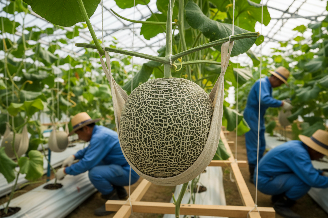 The Melt-in-Your-Mouth Taste of Perfection: Hokkaido Crown Melon