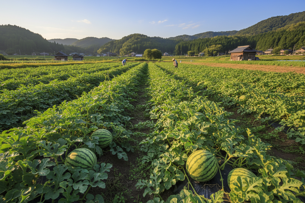 Yabuzuka Kodama Watermelon: A Gem of Japanese Horticulture